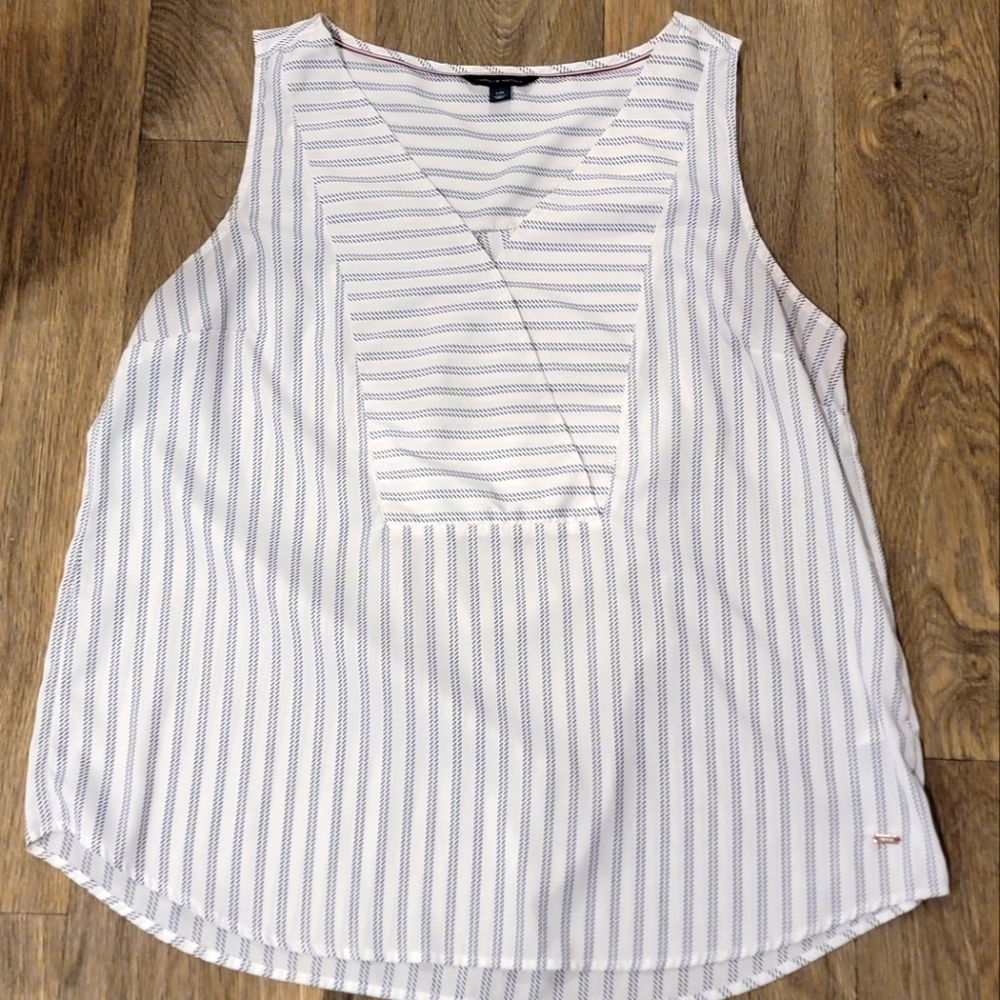 Tommy Hilfiger dressy sleeveless blouse